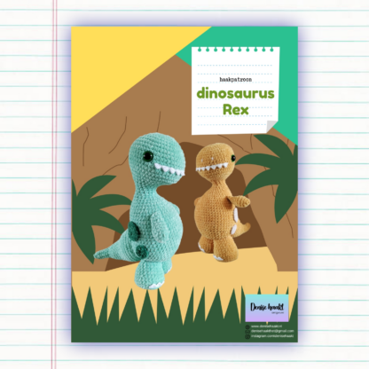 haakpatroon dinosaurus Rex