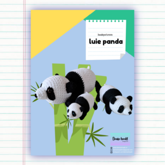 haakpatroon luie panda